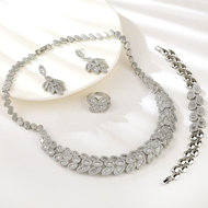 Show details for Quality Party Copper or Brass 4 Piece Jewelry Set at Factory Price