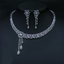 Show details for Charming White Flowers & Plants 2 Piece Jewelry Set at Super Low Price