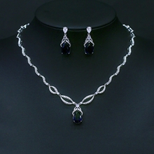 Show details for Recommended Platinum Plated Luxury 2 Piece Jewelry Set from Top Designer