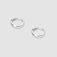 Picture of Fashionable Party 925 Sterling Silver Small Hoop Earrings