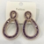 Picture of Fashion Copper or Brass Dangle Earrings in Flattering Style