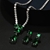 Picture of New Season Green Party 2 Piece Jewelry Set with SGS/ISO Certification