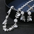 Picture of Wholesale Platinum Plated Party 2 Piece Jewelry Set with No-Risk Return