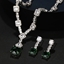 Show details for Trendy Platinum Plated Geometric 2 Piece Jewelry Set Online Only