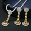 Show details for Fast Selling Yellow Cubic Zirconia 2 Piece Jewelry Set from Editor Picks