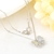 Picture of Eye-Catching White Platinum Plated Pendant Necklace at Factory Price