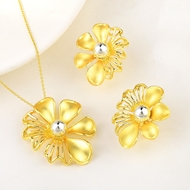 Show details for Pretty Medium Dubai 2 Piece Jewelry Set for Female