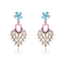 Show details for Staple Flowers & Plants Cubic Zirconia Dangle Earrings