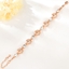 Show details for Great Value White Rose Gold Plated Fashion Bangle with Member Discount