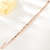 Picture of Designer Rose Gold Plated Geometric Fashion Bangle with No-Risk Return