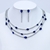 Picture of Fast Selling Blue Fashion 2 Piece Jewelry Set Factory Direct Supply