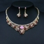 Show details for Need-Now Pink Copper or Brass 2 Piece Jewelry Set with SGS/ISO Certification