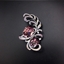 Show details for Fashion Swarovski Element Copper or Brass Brooche