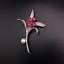 Show details for Impressive Pink Copper or Brass Brooche with Full Guarantee