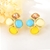 Picture of Distinctive Blue Artificial Crystal Dangle Earrings with Low MOQ