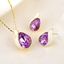 Show details for Classic Artificial Crystal 2 Piece Jewelry Set with Worldwide Shipping