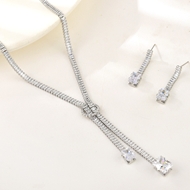 Show details for Need-Now White Party 2 Piece Jewelry Set from Editor Picks