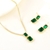 Picture of Designer Gold Plated Cubic Zirconia 2 Piece Jewelry Set with No-Risk Return