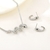 Picture of Copper or Brass Cubic Zirconia 2 Piece Jewelry Set at Great Low Price
