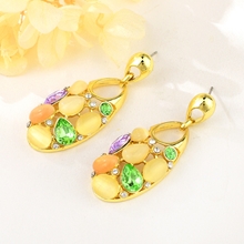 Show details for Attractive Green Flowers & Plants Dangle Earrings For Your Occasions