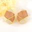 Show details for Top Geometric Orange Dangle Earrings