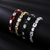 Picture of Distinctive White Platinum Plated Fashion Bracelet with Low MOQ