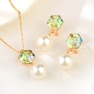 Show details for Brand New Colorful Fashion 2 Piece Jewelry Set Factory Supply