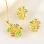 Show details for Classic Flowers & Plants 2 Piece Jewelry Set with Worldwide Shipping