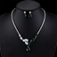 Show details for Shop Platinum Plated Geometric 2 Piece Jewelry Set with Wow Elements