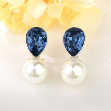 Show details for Nice Swarovski Element Fashion Dangle Earrings