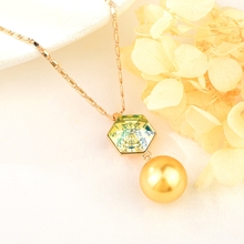 Show details for Fashion Geometric Pendant Necklace in Exclusive Design