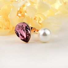 Show details for Best Swarovski Element Geometric Fashion Ring