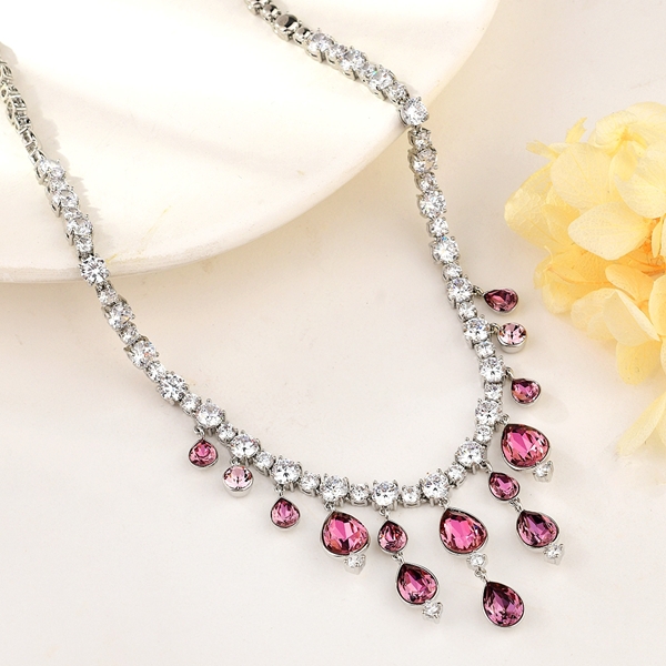 Picture of Fast Selling Purple Fashion Pendant Necklace For Your Occasions