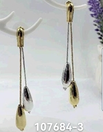 Picture of Copper or Brass Medium Dangle Earrings from Certified Factory