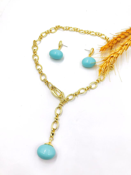 Picture of Inexpensive Gold Plated Classic 2 Piece Jewelry Set from Reliable Manufacturer