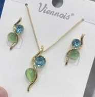 Picture of Zinc Alloy Classic 2 Piece Jewelry Set with Full Guarantee